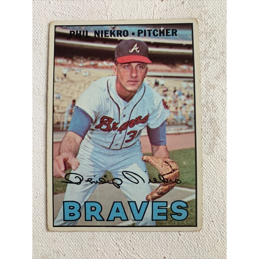 1967 Topps Set-Break #456 Phil Niekro VG